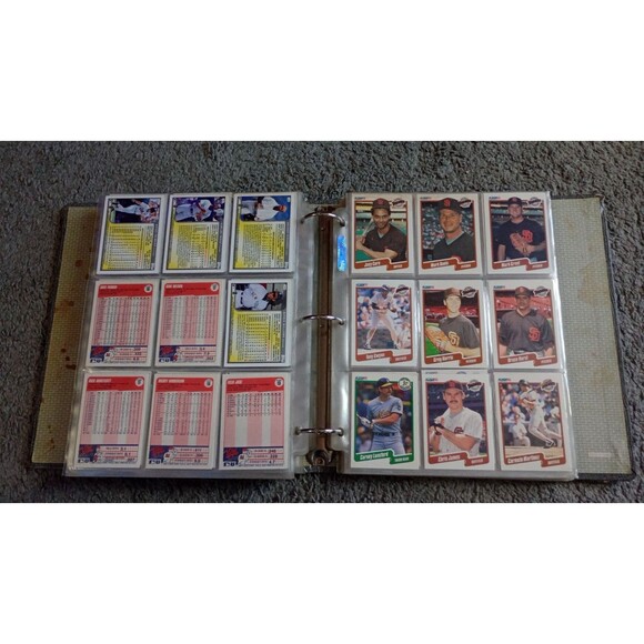 Collection Of Baseball Cards 65 Page Book Random Assortment - Picture 8 of 11